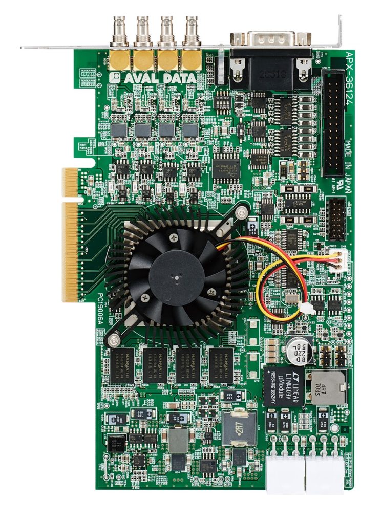 MASAHIRO様用 CoaXPress2.0規格に対応した パワフルな画像入力ボード「APX